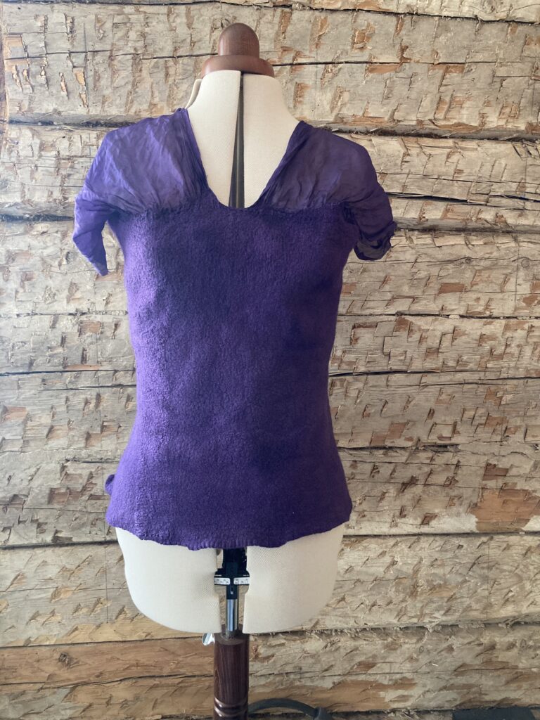 Gleaming cobweb top